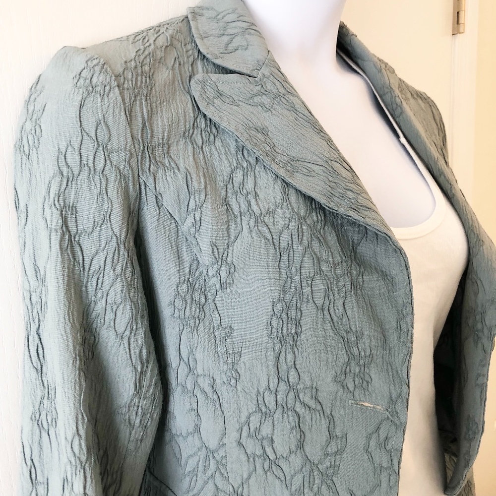 Donna Brand Grey/Green Jacket.  Size: 8